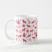 Belgian Tervuren Christmas Design Koffiemok (Links)