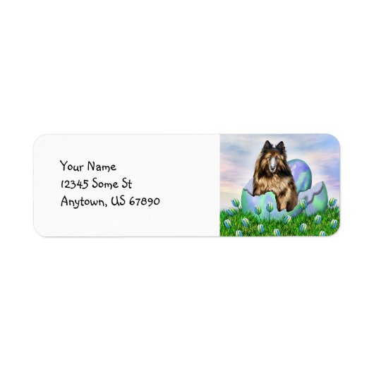 Belgian Tervuren Easter Labels (Voorkant)