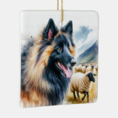 Belgian Tervuren Keramisch Ornament (Rechts)