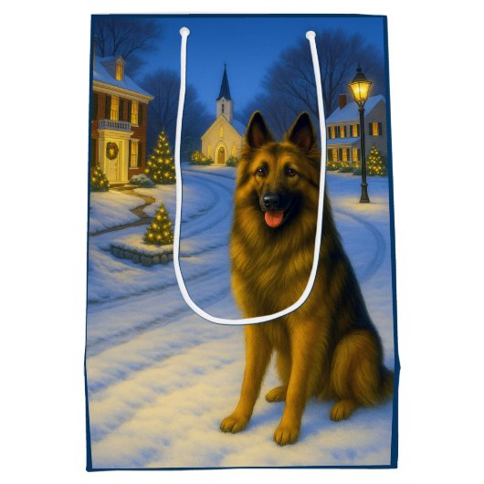 Belgian Tervuren  Medium Cadeauzakje (Achterkant)