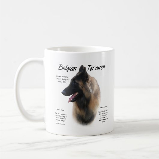 Belgian Tervuren Meet the Breed Koffiemok (Links)