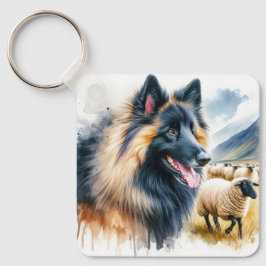 Belgian Tervuren Sleutelhanger