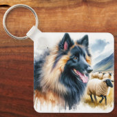 Belgian Tervuren Sleutelhanger (Voorkant)