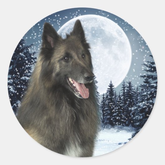 Belgian Tervuren Sticker (Voorkant)