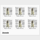 Belgian Tervuren Stickers (Vel)