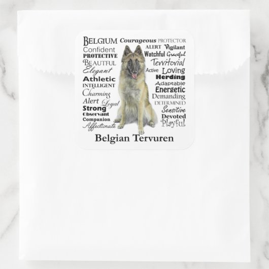 Belgian Tervuren Stickers (Tas)