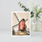 Belgian windmills briefkaart (Staand voorkant)