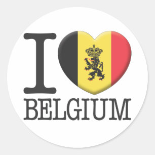 België2 Ronde Sticker