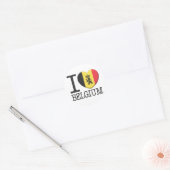 België2 Ronde Sticker (Envelop)