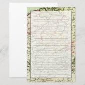 België 3 briefpapier (Voorkant / Achterkant)