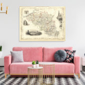 België 3 canvas afdruk (Insitu (Woonkamer))