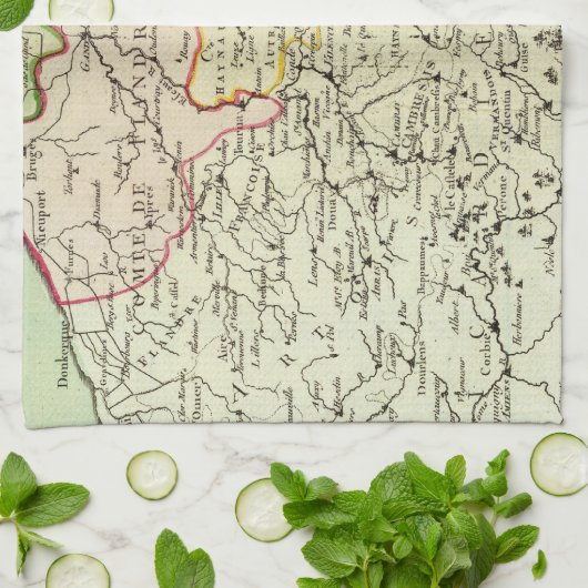 België 3 theedoek (Gevouwen)