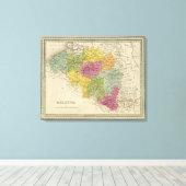 België 5 canvas afdruk (Insitu (Houten vloer))