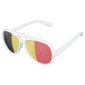 België Aviator Party Shades. Aviator Zonnebril (Gekanteld)