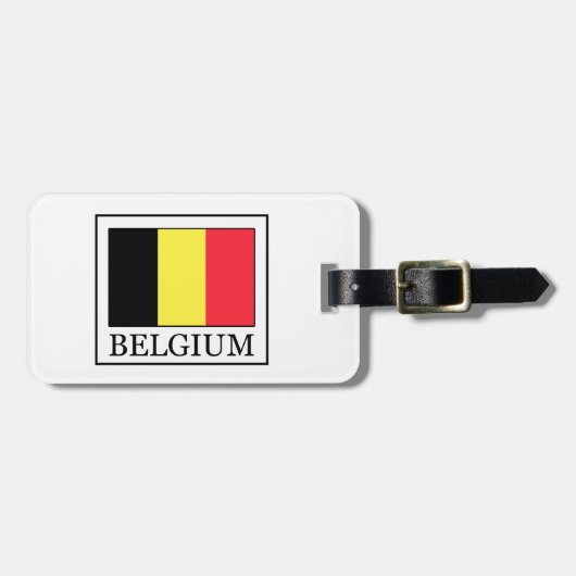 België Bagagelabel (Voorkant horizontaal)