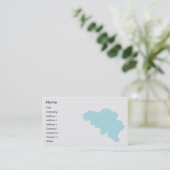België - Bedrijven Visitekaartje (Staand voorkant)