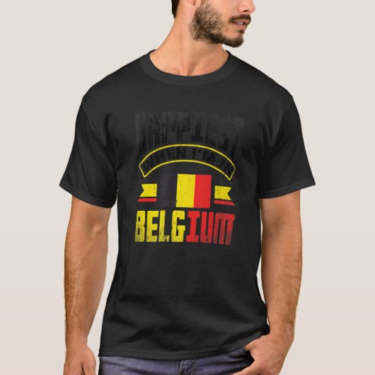 België België België vlag het dichtst bij mijm in T-shirt (Voorkant)