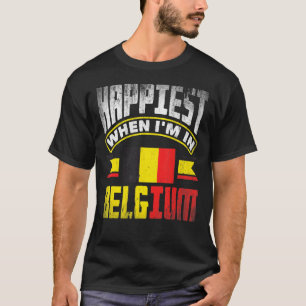 België België België vlag het dichtst bij mijm in T-shirt