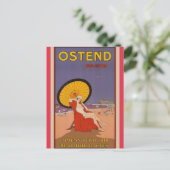 België Belgisch Poster voor reizen Briefkaart (Staand voorkant)