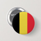 België - Belgische nationale vlag Ronde Button 5,7 Cm (Voorkant /achterkant)