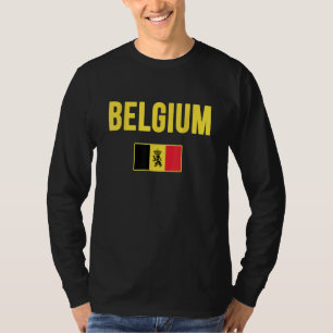 België Belgische vlag Souvenir België T-shirt