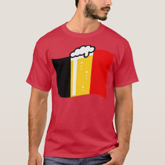 België Biervlag Natie van Beer Beerland 4C T-shirt