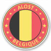 België bijna sticker (Voorkant)