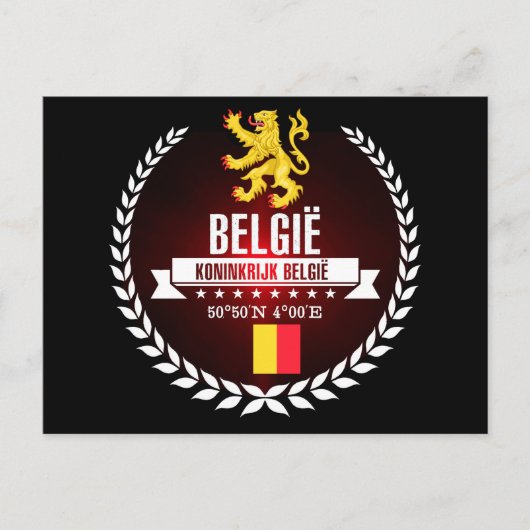 België Briefkaart (Voorkant)