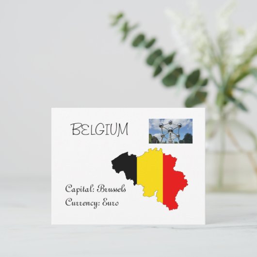 België Briefkaart (Staand voorkant)