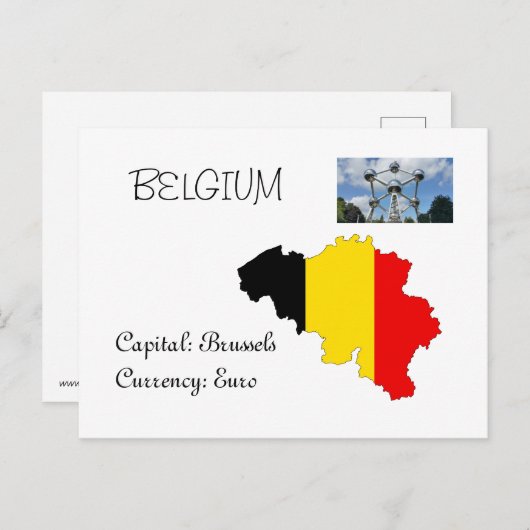 België Briefkaart (Voorkant / Achterkant)