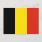 België Briefkaart vlag (Voorkant)