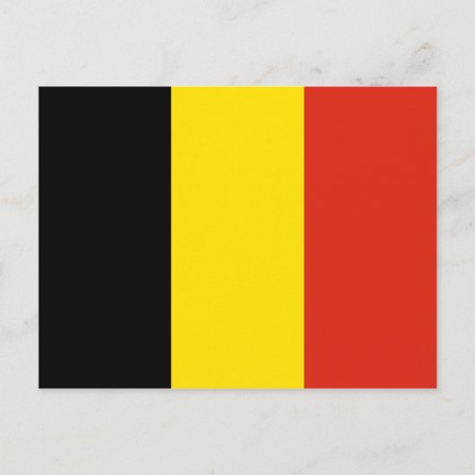 België Briefkaart vlag (Voorkant)