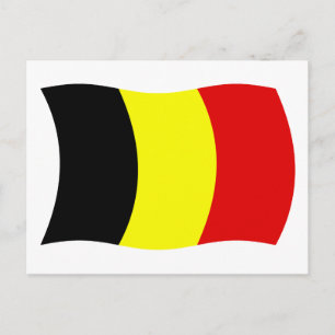 België Briefkaart vlag