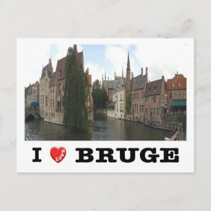 België - Brugge - I Love - Briefkaart