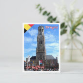 België - Brugge - Le Beffroi - Briefkaart (Staand voorkant)