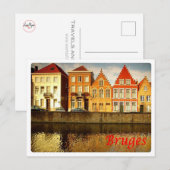 België - Brugge - Le Maisons - Briefkaart (Voorkant / Achterkant)