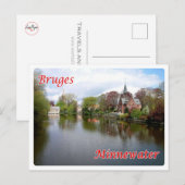 België - Brugge - Minnewater. - Briefkaart (Voorkant / Achterkant)
