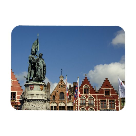België, Brugge (ook bekend als Brug of Bruge). UNE Magneet (Horizontaal)