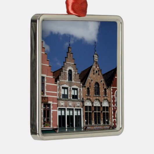 België, Brugge (ook bekend als Brug of Bruge). UNE Metalen Ornament (Rechts)