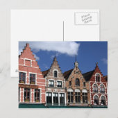 België, Brugge. UNESCO 2 Briefkaart (Voorkant / Achterkant)