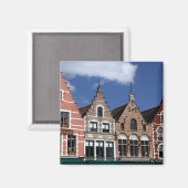 België, Brugge. UNESCO 2 Magneet (Voorkant / Achterkant)