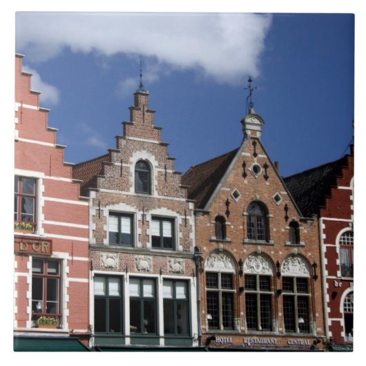 België, Brugge. UNESCO 2 Tegeltje (Voorkant)