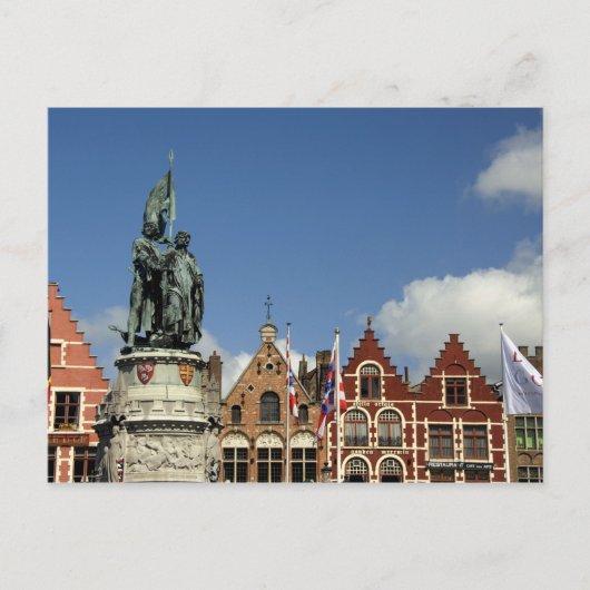 België, Brugge. UNESCO Briefkaart (Voorkant)