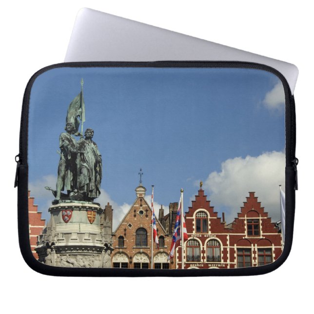 België, Brugge. UNESCO Laptop Sleeve (Voorkant)