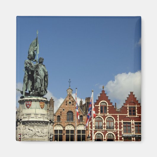 België, Brugge. UNESCO Magneet (Voorkant)