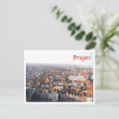 België - Brugge - Vue du Beffroi - Briefkaart (Staand voorkant)