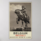 België Brussel Poster (Voorkant)