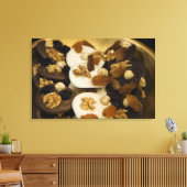 België, Brussel. Wereldberoemde België Canvas Afdruk (Insitu (Woonkamer))