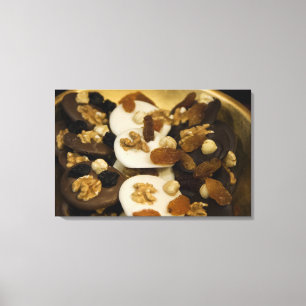 België, Brussel. Wereldberoemde België Canvas Afdruk