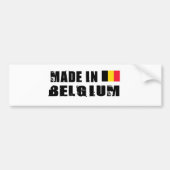 BELGIË BUMPERSTICKER (Voorkant)